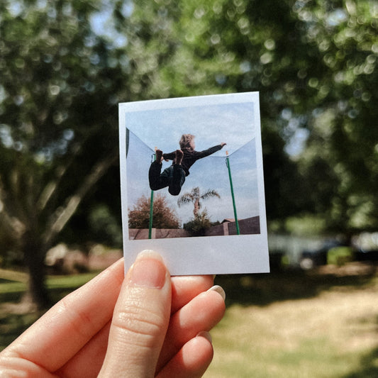 Custom Polaroid Photo Magnets – Personalized Fridge Decor from Your Pictures